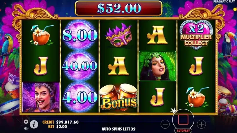 Heart of Rio slot screenshot 3