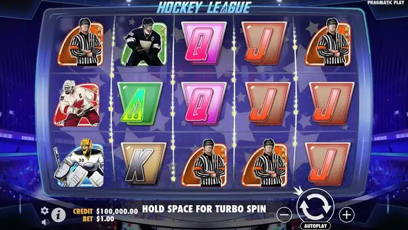 Hockey League slot screenshot 1