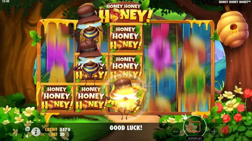 Honey Honey Honey slot screenshot 5