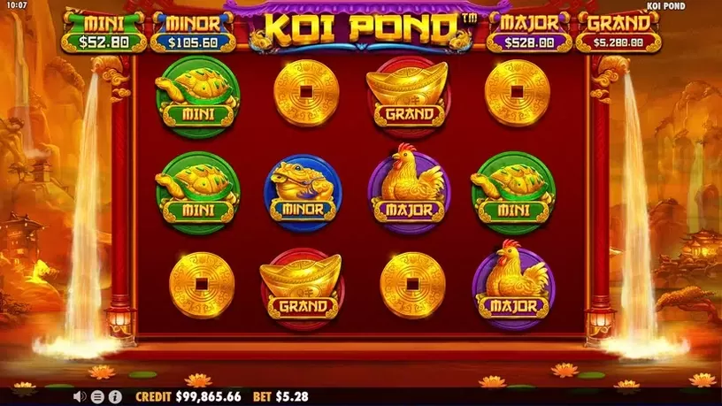 Koi Pond slot screenshot 5