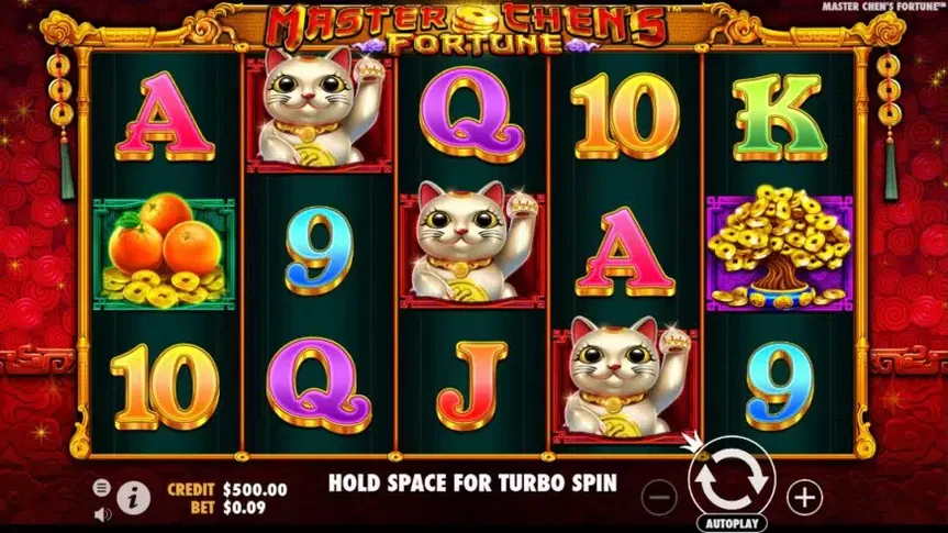 Master Chen’s Fortune slot screenshot 1