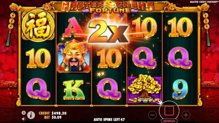 Master Chen’s Fortune slot screenshot 3