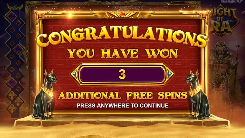 Might of Ra slot screenshot 7