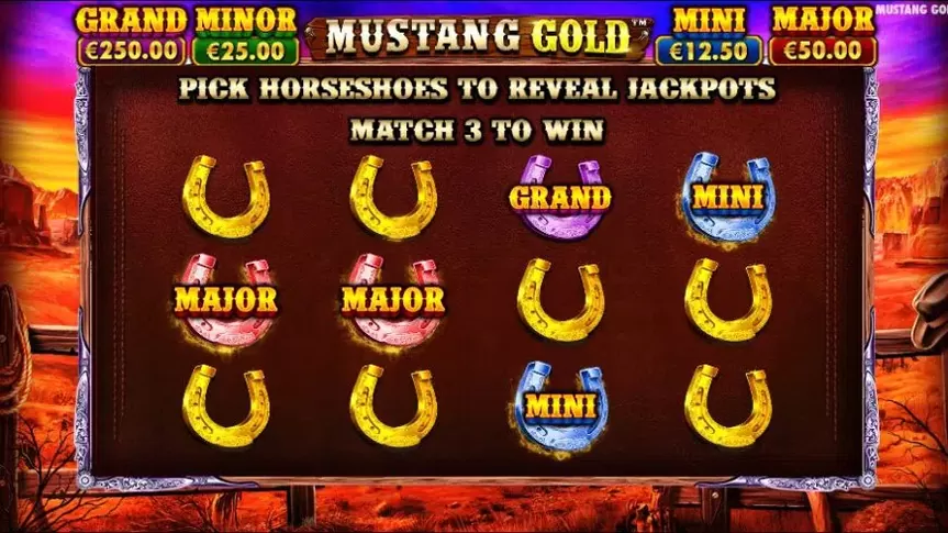 Mustang Gold slot screenshot 3