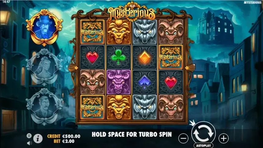 Mysterious slot screenshot 1