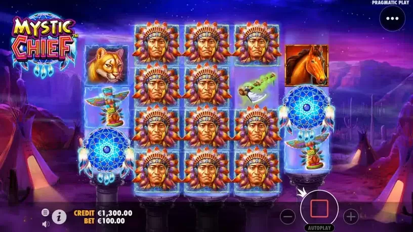 Mystic Chief slot screenshot 1