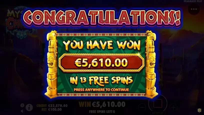Mystic Chief slot screenshot 8
