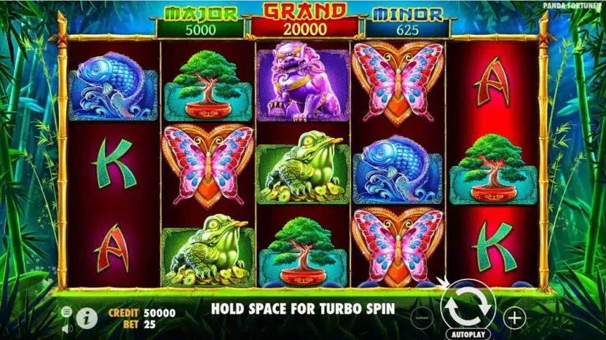 Panda’s Fortune™ slot screenshot 1