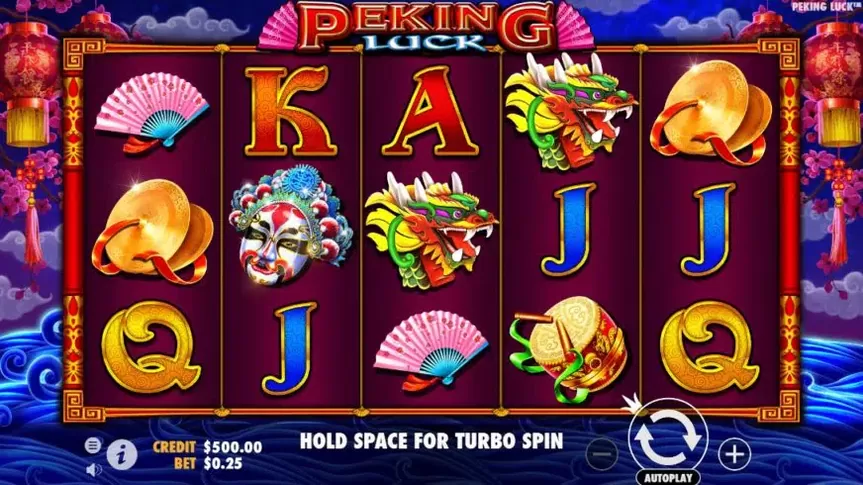 Peking Luck slot screenshot 1