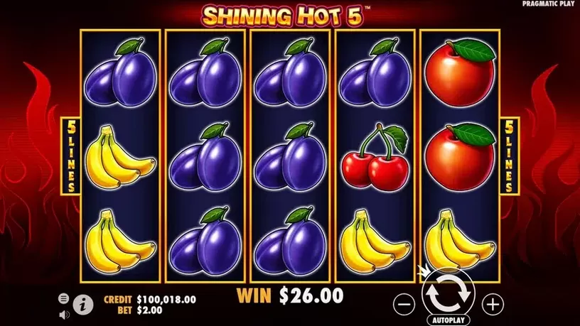 Shining Hot 5 slot screenshot 3