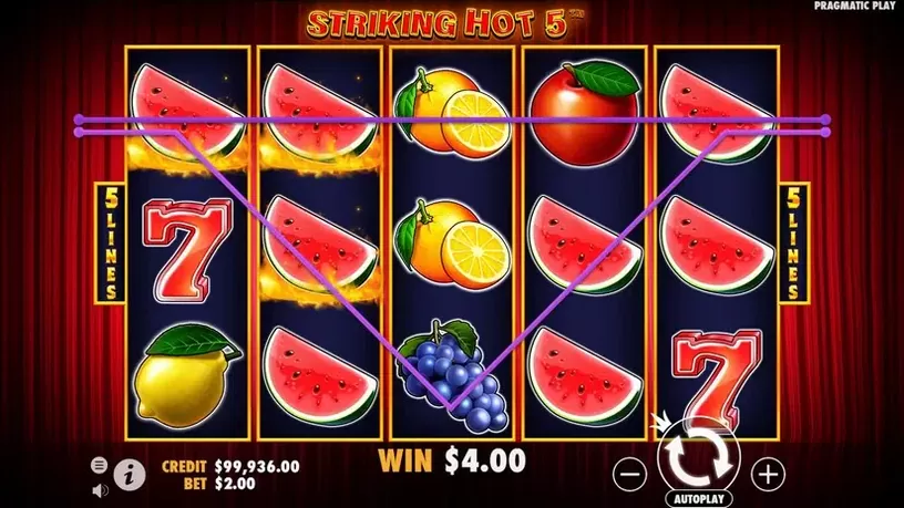 Striking Hot 5 slot screenshot 3