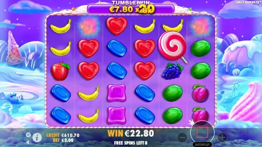 Sweet Bonanza slot screenshot 5