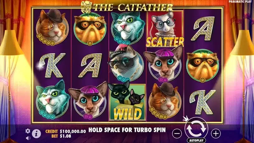 The Catfather slot screenshot 1