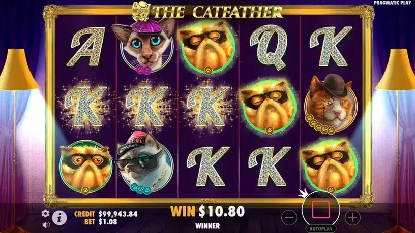 The Catfather slot screenshot 4