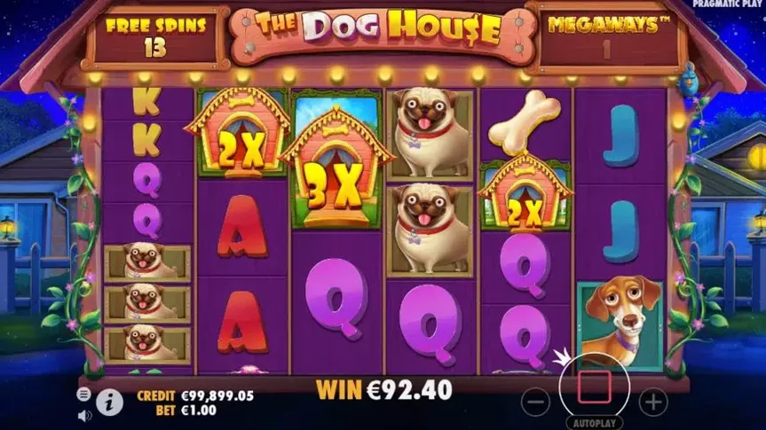 The Dog House Megaways slot screenshot 6