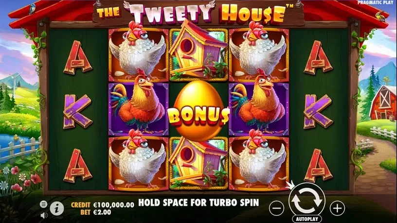 The Tweety House slot screenshot 1