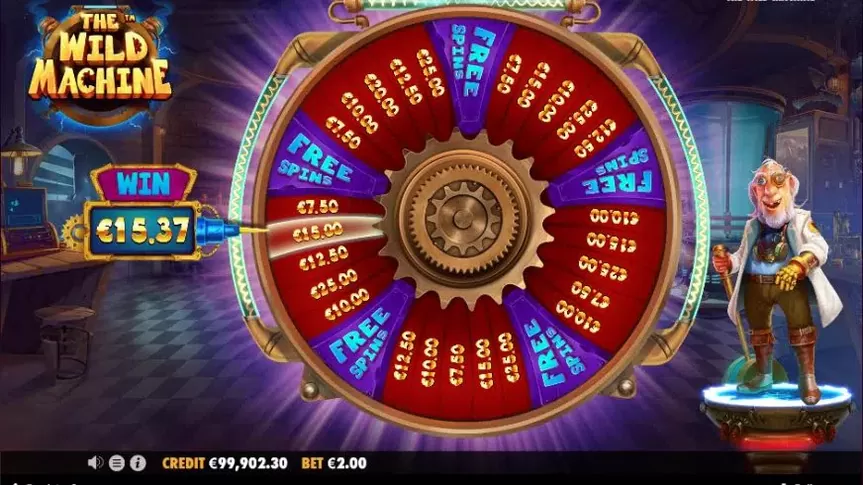 The Wild Machine slot screenshot 4