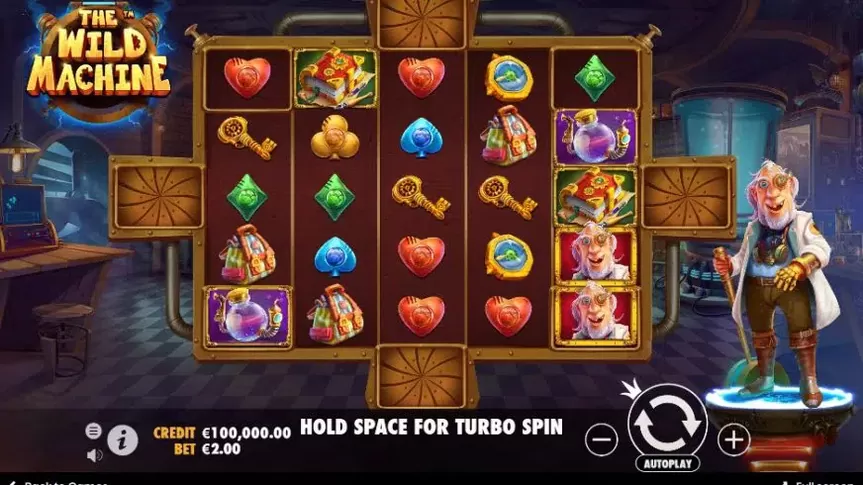 The Wild Machine slot screenshot 1