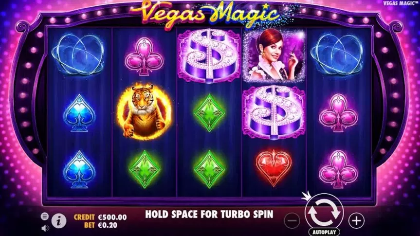 Vegas Magic slot screenshot 1