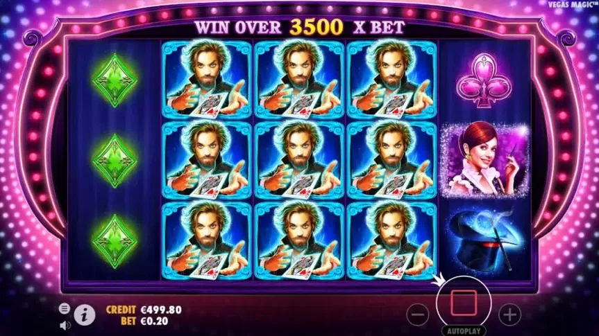 Vegas Magic slot screenshot 4