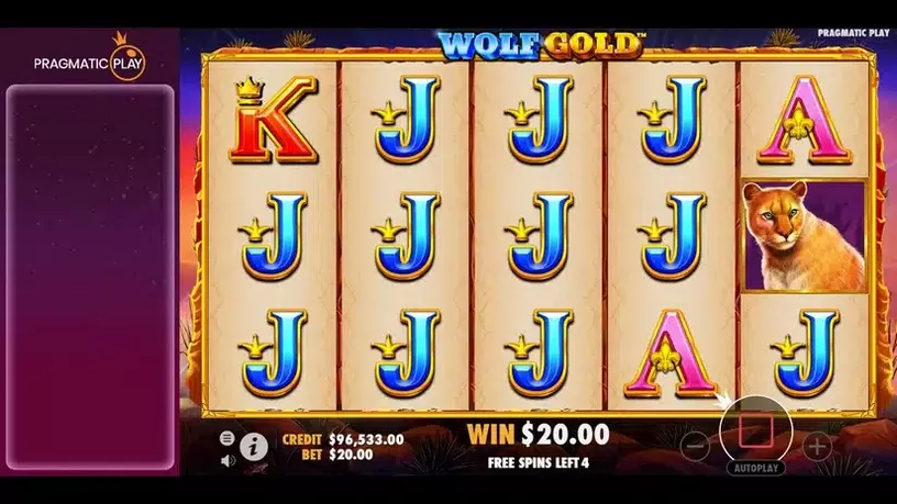 Wolf Gold Power Jackpot slot screenshot 7