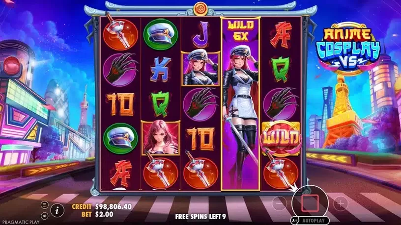 Anime Cosplay VS slot screenshot 5