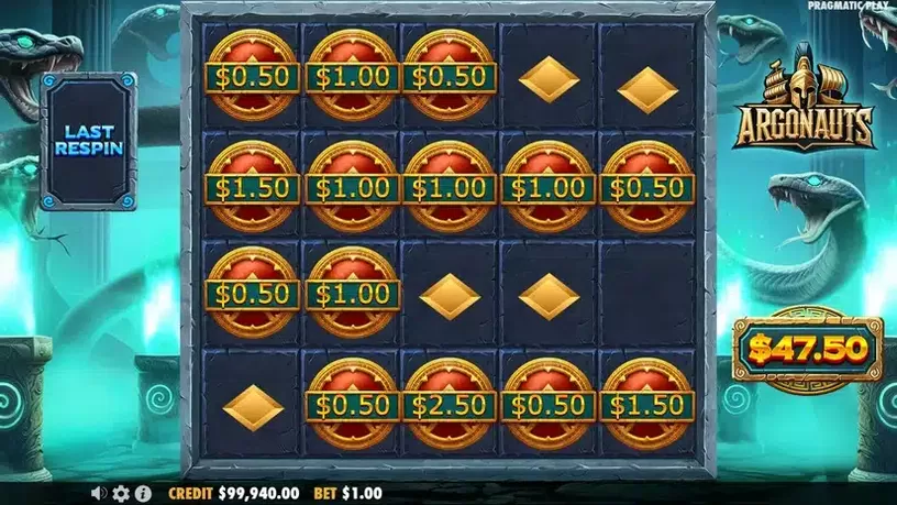 Argonauts slot screenshot 5
