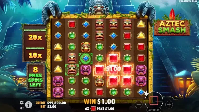 Aztec Smash slot screenshot 4