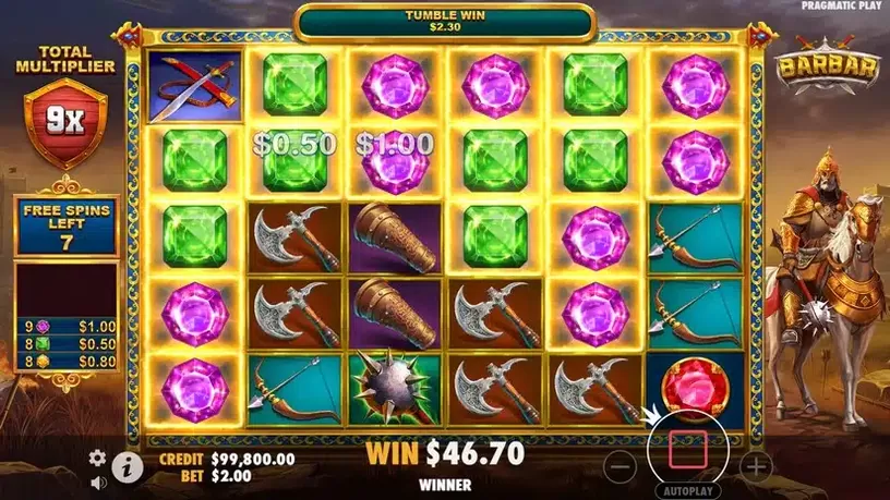 Barbar slot screenshot 6