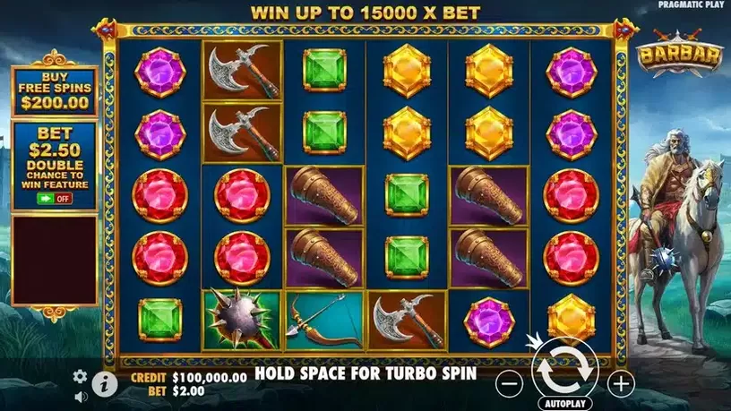 Barbar slot screenshot 1