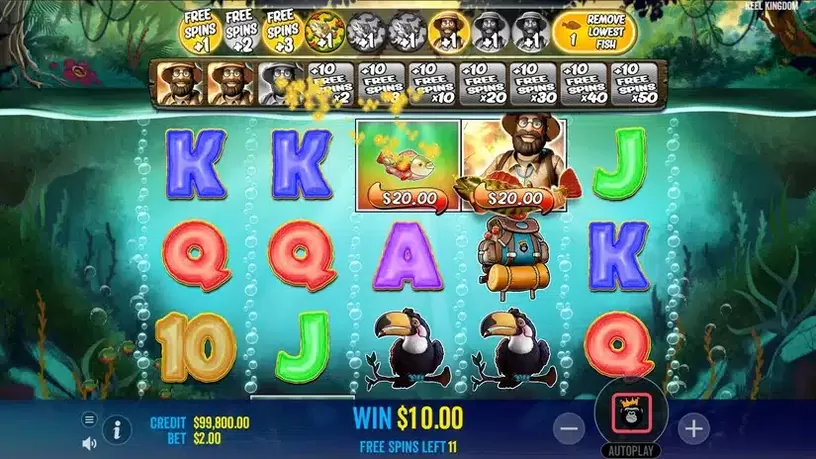 Big Bass Amazon Xtreme slot screenshot 5