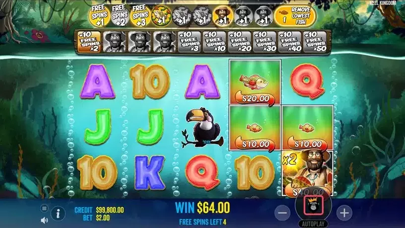 Big Bass Amazon Xtreme slot screenshot 6