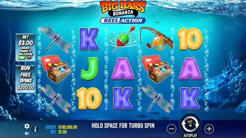 Big Bass Bonanza – Reel Action slot screenshot 1