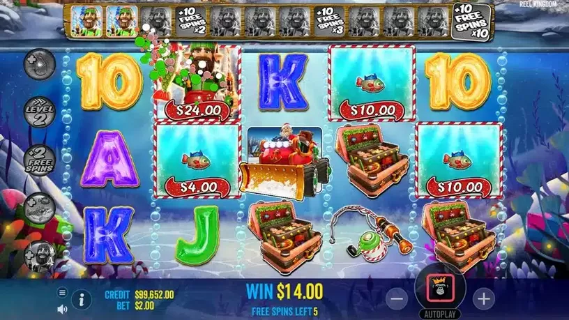 Big Bass Christmas Bash slot screenshot 5