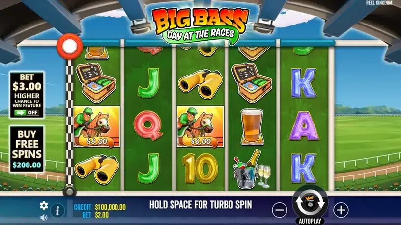 Big Bass Day at Races slot screenshot 1