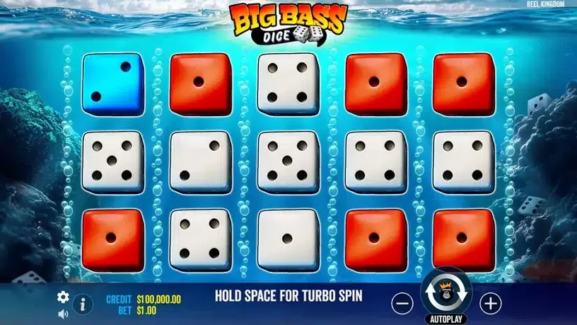 Big Bass Dice slot screenshot 1