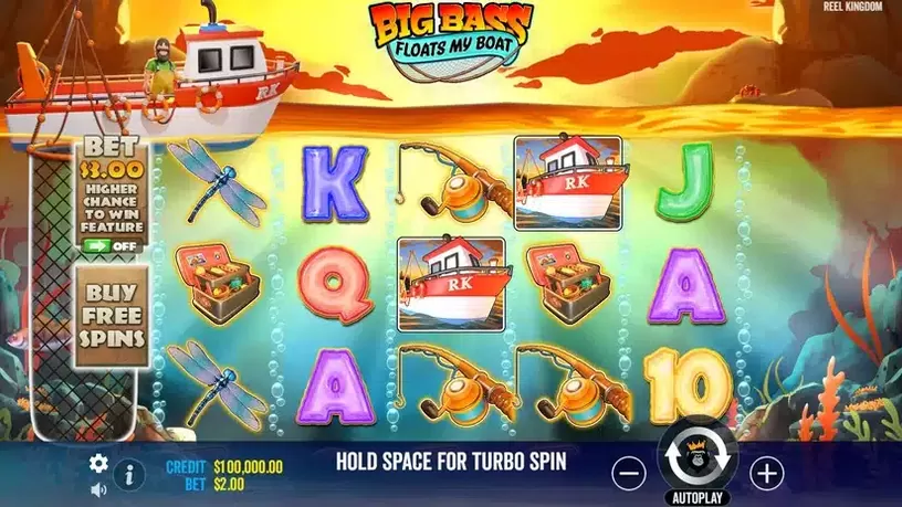 Big Bass Floats My Boat slot screenshot 1