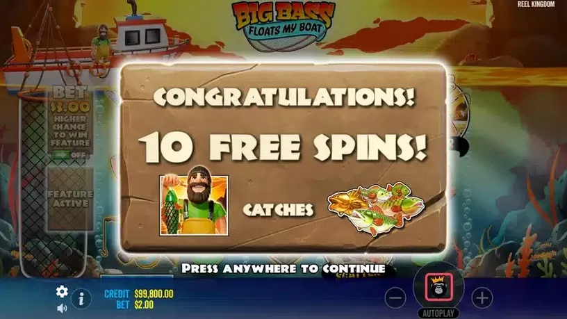 Big Bass Floats My Boat slot screenshot 2
