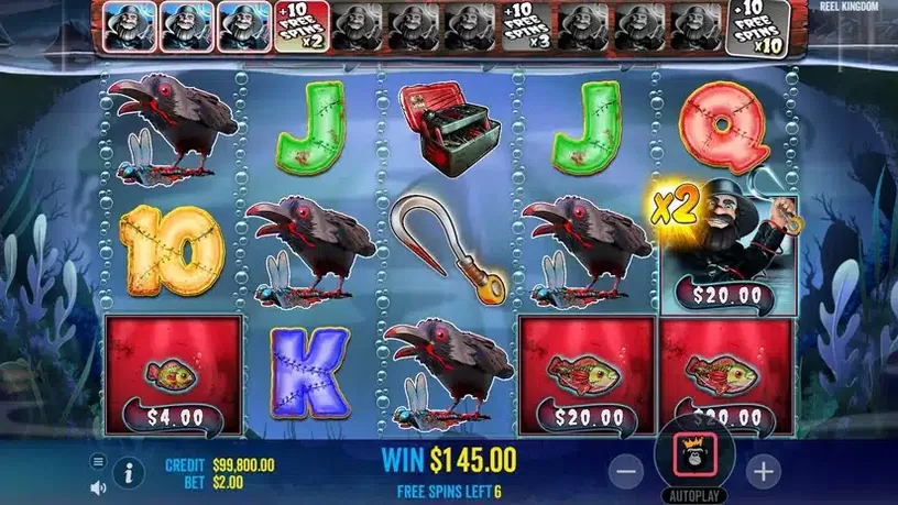 Big Bass Halloween slot screenshot 6