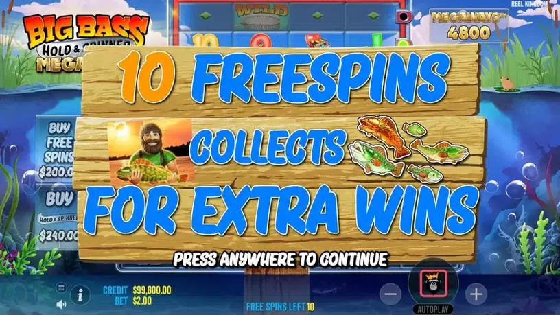 Big Bass Hold & Spin Megaways slot screenshot 3
