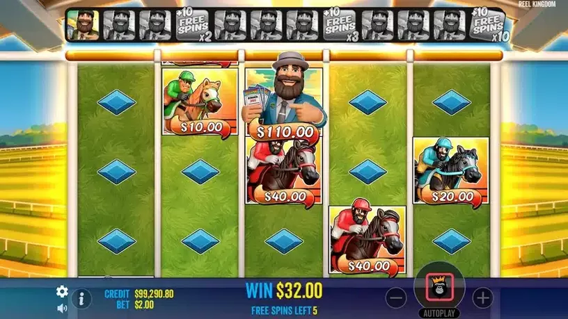 Big Bass Return to the Races slot screenshot 7