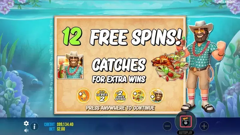 Bigger Bass Splash slot screenshot 3