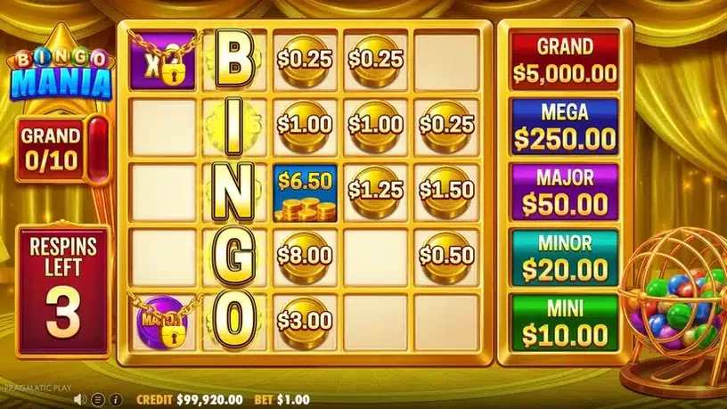 Bingo Mania slot screenshot 7