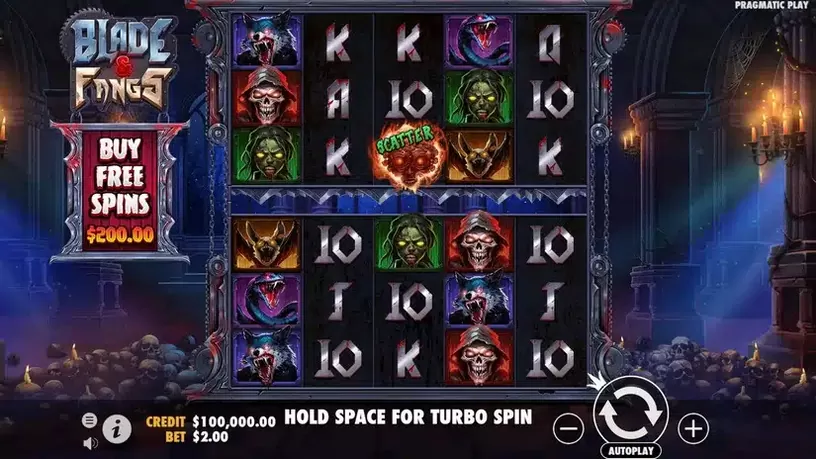 Blade & Fangs slot screenshot 4