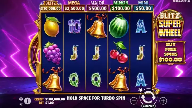 Blitz Super Wheel slot screenshot 1