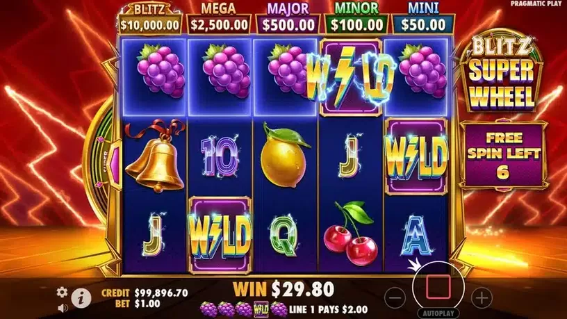 Blitz Super Wheel slot screenshot 5