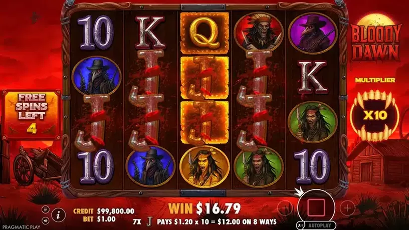 Bloody Dawn slot screenshot 5