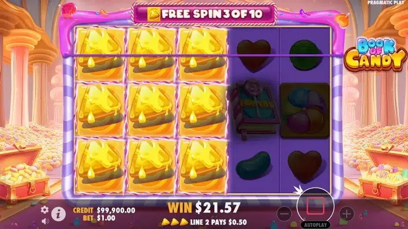 Book of Candy slot screenshot 6
