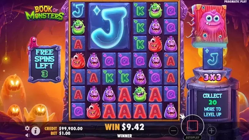 Book of Monsters slot screenshot 7
