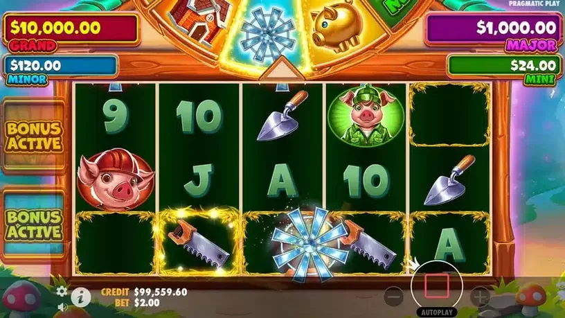 Brick House Bonanza slot screenshot 8